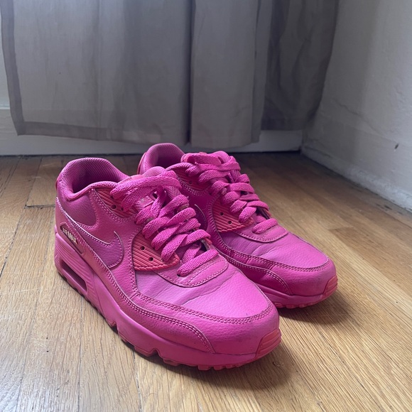 Nike Shoes - Nike Pink Air Max Sneakers with Retro Design